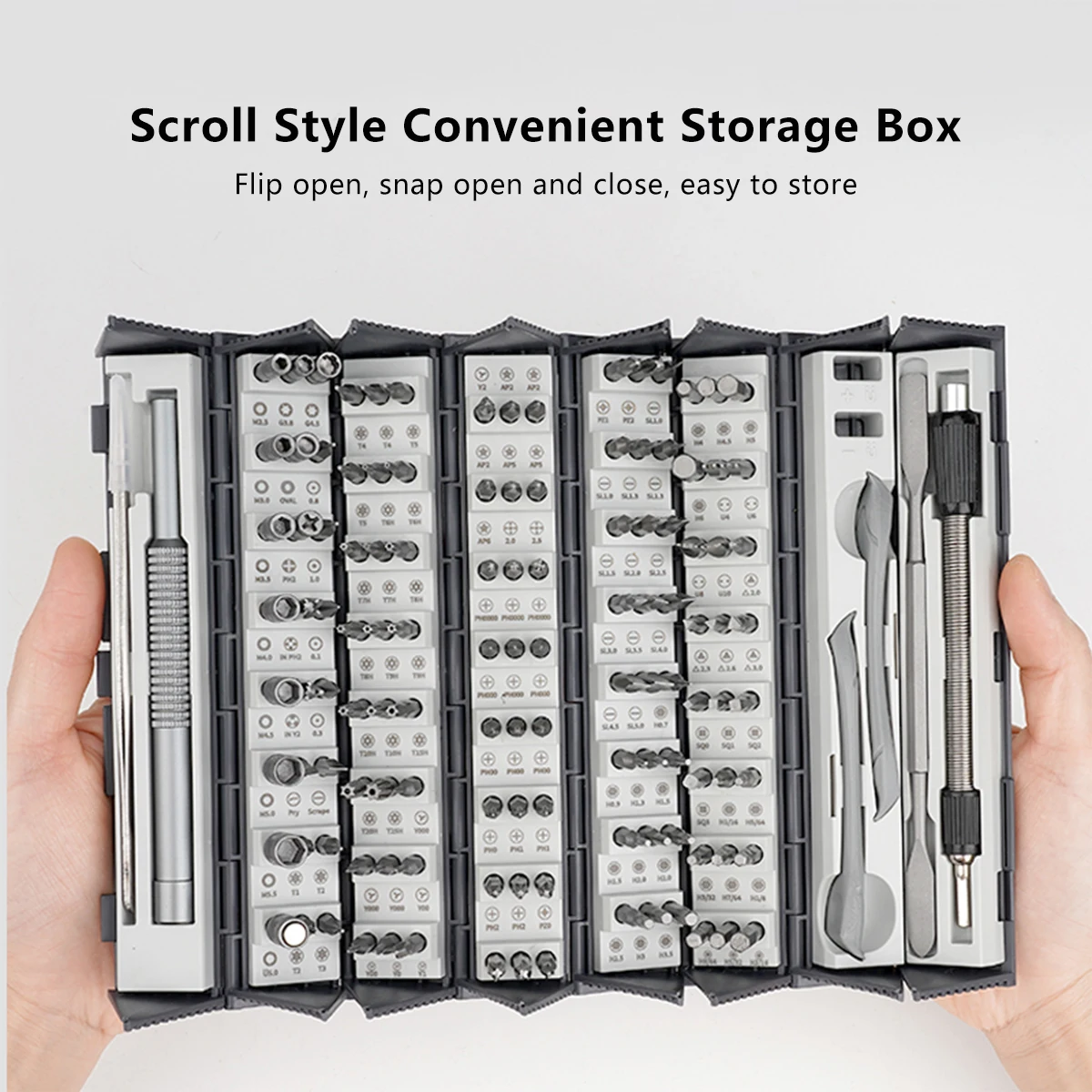 128 In 1,Precision Screwdriver Set ,Men Tools Gift, Professional Magnetic Repair Tool Kit For Computer, Camera,Cell Iphone Etc