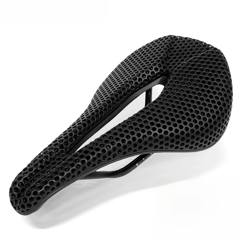 AliExpress BUCKLOS 3d Printed Saddle Ultralight Bike Seat Cushion Honeycomb Racing Bike Saddle Breathable Road MTB Bike Seat 143MM 155MM