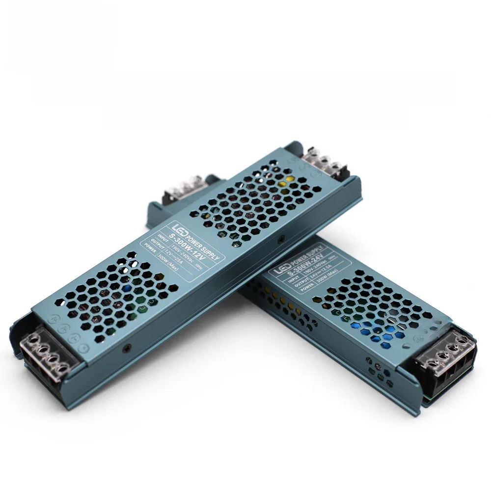DC 12V 24V zasilacz AC190-240V wyciszenie transformatory oświetleniowe 60W 100W 200W 300W 400W sterownik do lampy LED zasilacz — zdjęcie 2