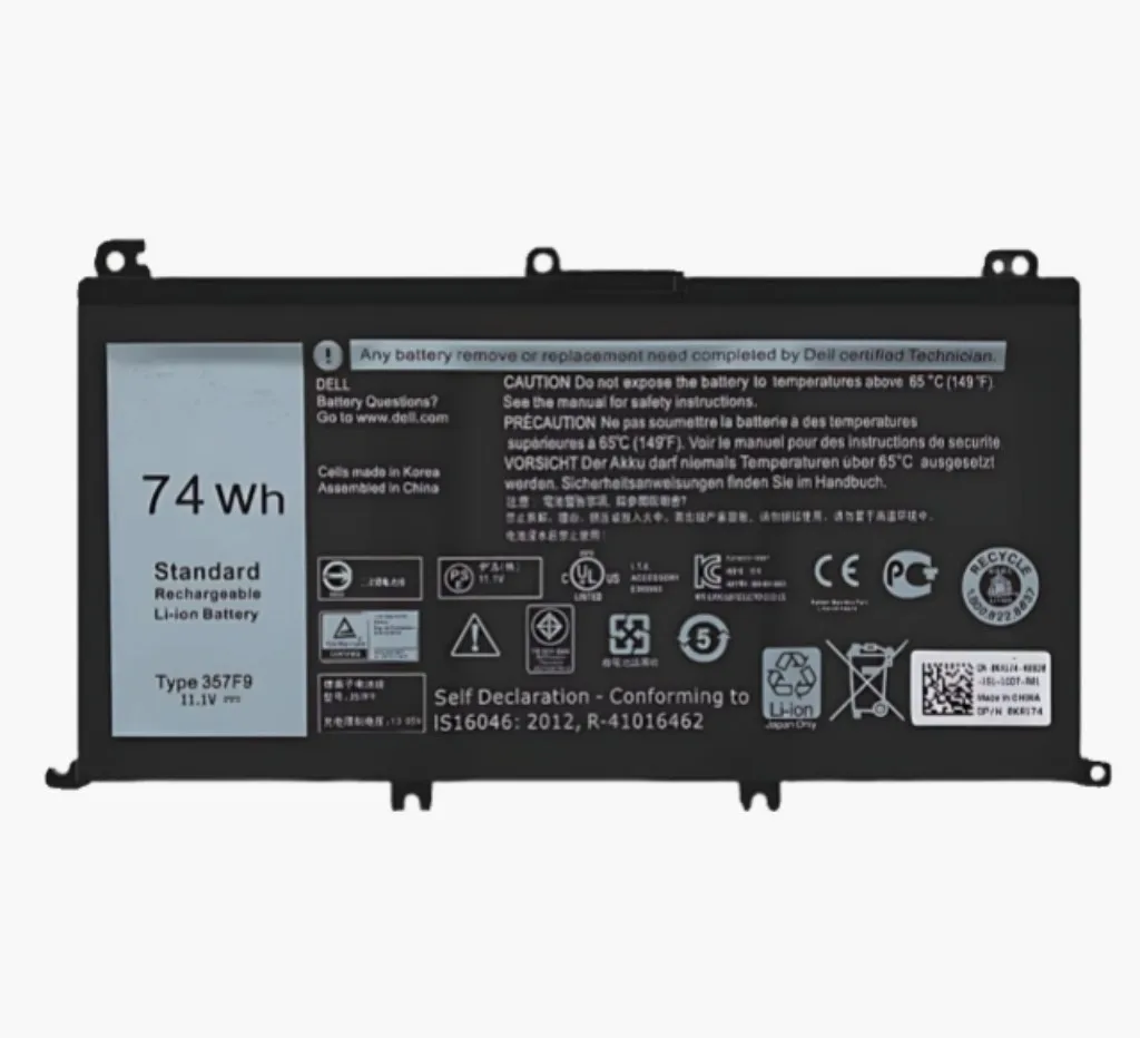 

New 357F9 Battery For Dell Inspiron 15- 7000 7559 7557 7566 7567 5576 INS15PD-1548B INS15PD-1748B INS15PD-1848B