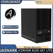 EE COMPRE 2 GANHE 1 GRÁTIS IceRiver Aleo AE1 Lite 300MH/S 500W Asic Aleo Mine com PSU