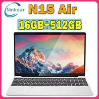 Ninkear N15 Air Laptop 15.6'' 1920*1080 Ips Screen Intel N95 Alder Lake-N 4 Cores 3.4Ghz 16Gb Ram 512Gb Ssd Dual Band