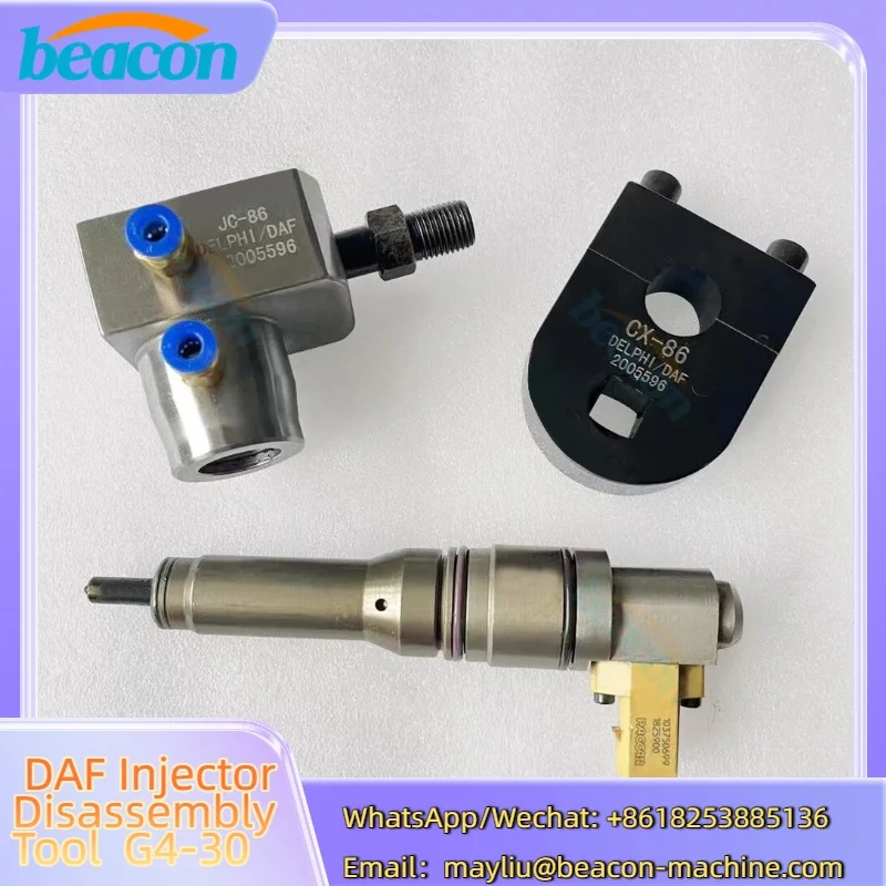 

Smart Injector Clamp 1925657 1972591 F2 F2R Fuel Nozzle Adaptor Disassemble Wrench Repair Tool for DAF Injector Test Kits