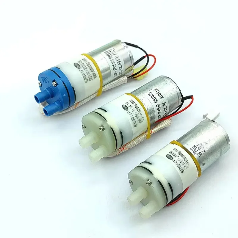 S370D1-LP DC 3 V-12 V 3.7 V 12 V Micro petit moteur 370 pompe à eau diaphragme auto-amorçante pompe d'aspiration bricolage réservoir Table à thé pompage