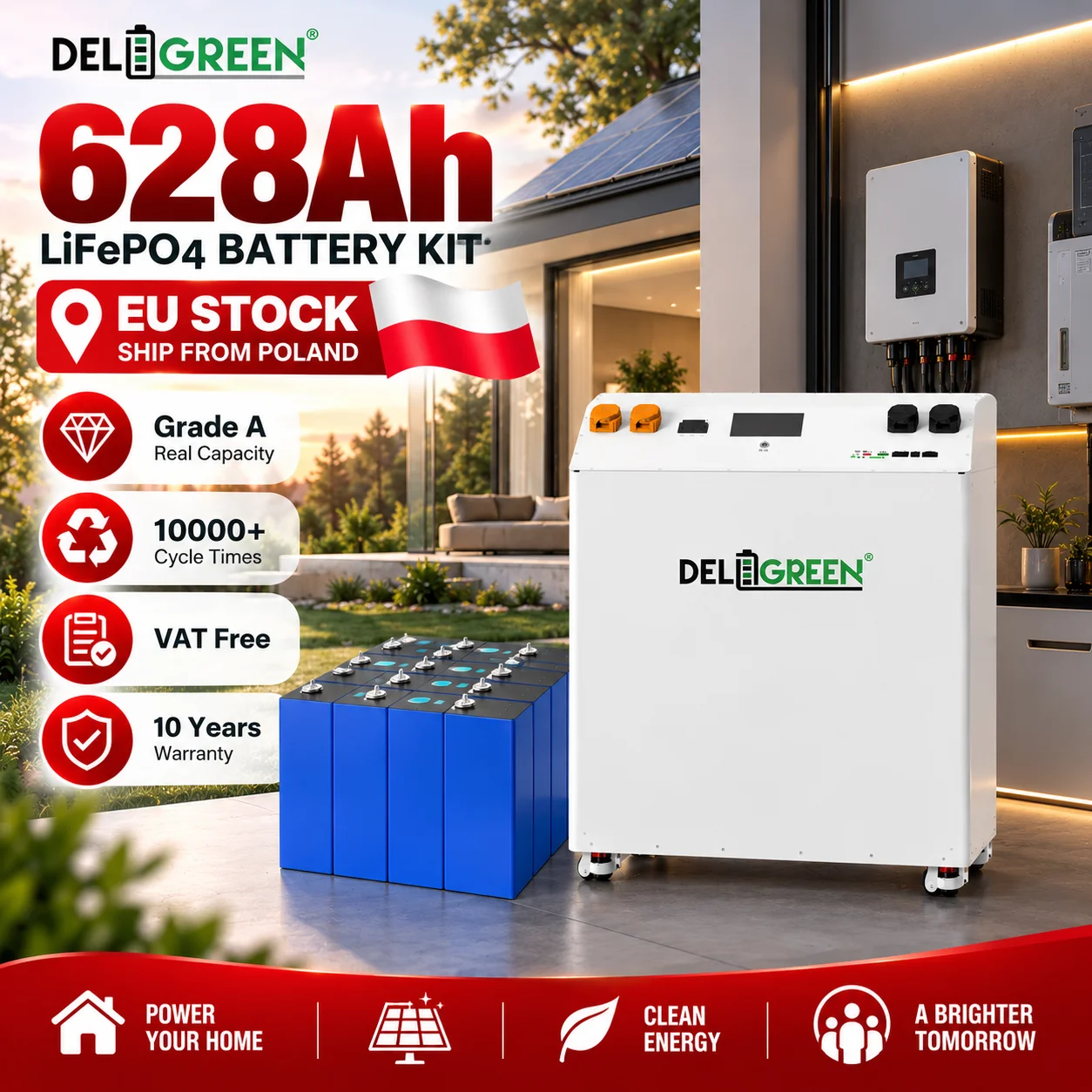 EU 재고 리튬인산철 배터리 32kWh 키트, 48V, - Lifepo4 Battery 51.2V 280Ah 리뷰 및 가격