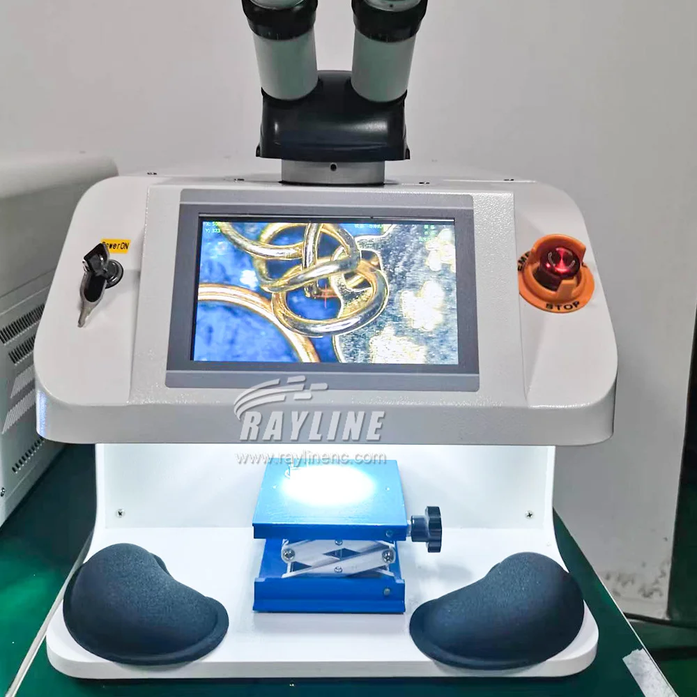 200W Gold Silver Jewellery Chain Making Machine Micro Jewelry Laser Welding Machine