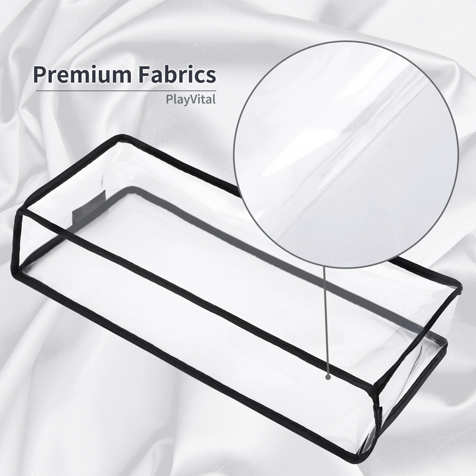 PlayVital przezroczysta osłona przeciwpyłowa na pokład parowy LCD, odporne na zadrapania wodoodporny ochraniacz osłona przeciwpyłowa na pokład parowy OLED