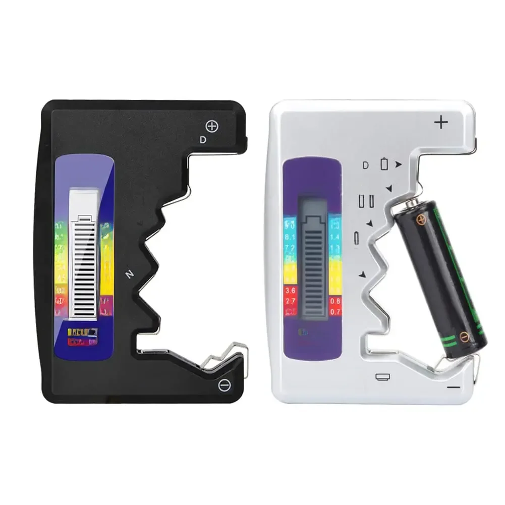 Indicateur de capacité de batterie Portable noir, taille compacte, testeur de niveau de batterie au Lithium, affichage numérique, compteur de tension de batterie, BT-886