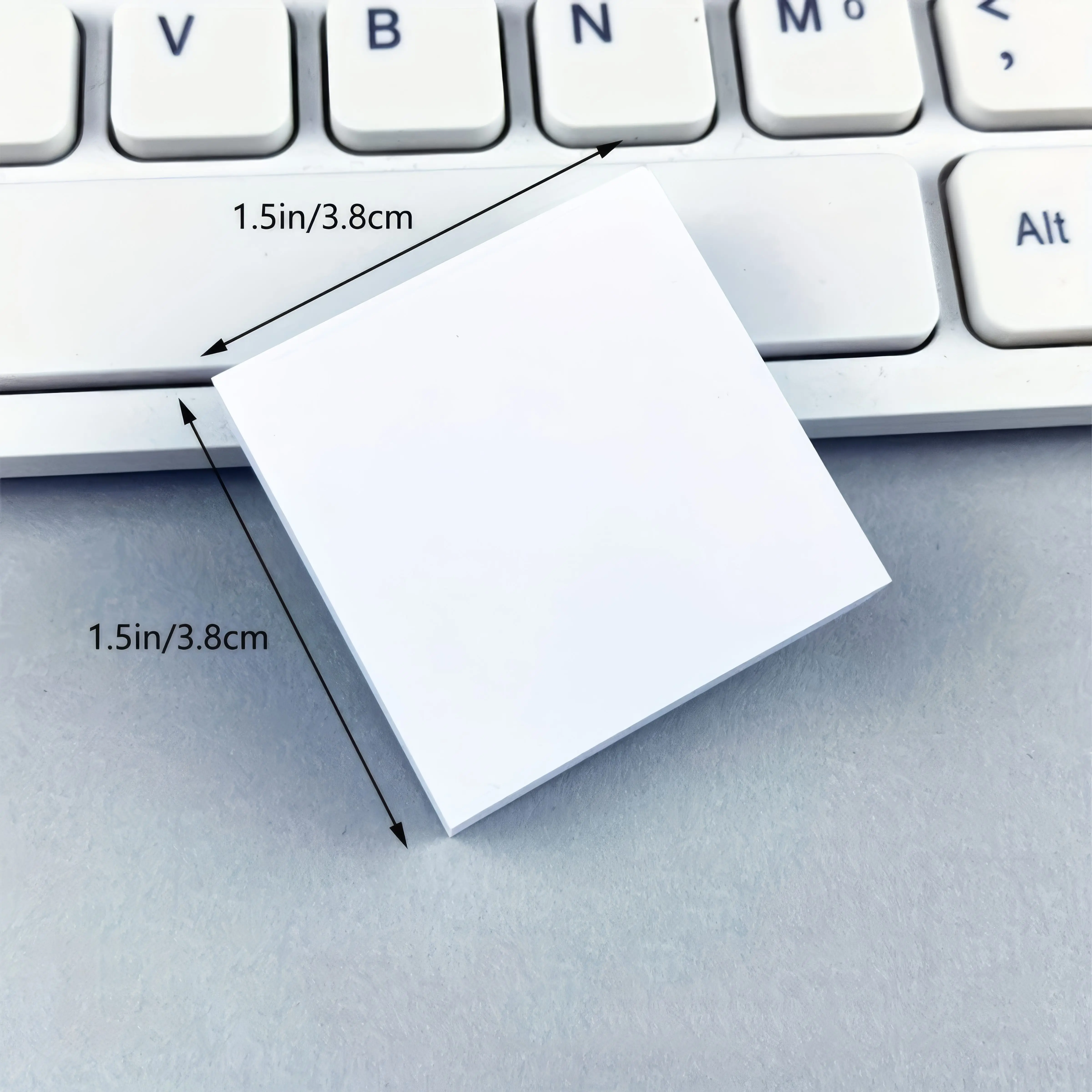 혼합 색상 스티커 메모지 22개, 자체 접착 디자인, 휴대용 노트북, 사무실, 가정, 학교에 적합