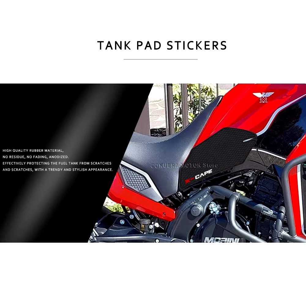 For Morini x-cape 650 Motorcycle fuel tank protection decorative stickers motorcycle accessories