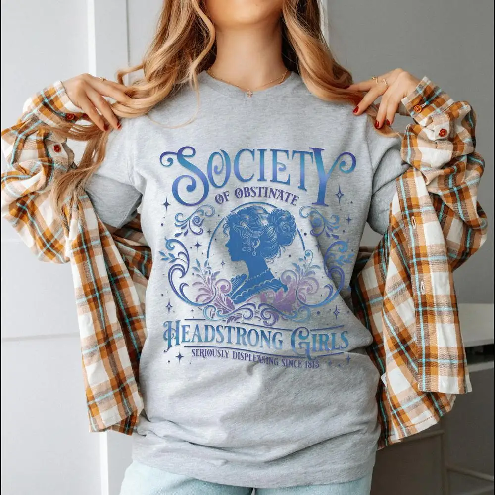 تي شيرت نسائي قطني نوك جين أوستن السيد دارسي إليزابيث بينيت برايد ميرش جين أوستن هدايا النسوية قميص