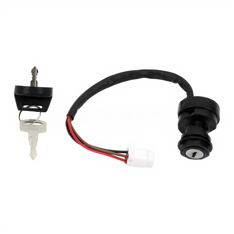 Ignition Key Switch For Yamaha YFZ450 YFM400 YFM450 YFM45F ATV Quad Bike Off-Road Motorcycle Replacement Parts view 3