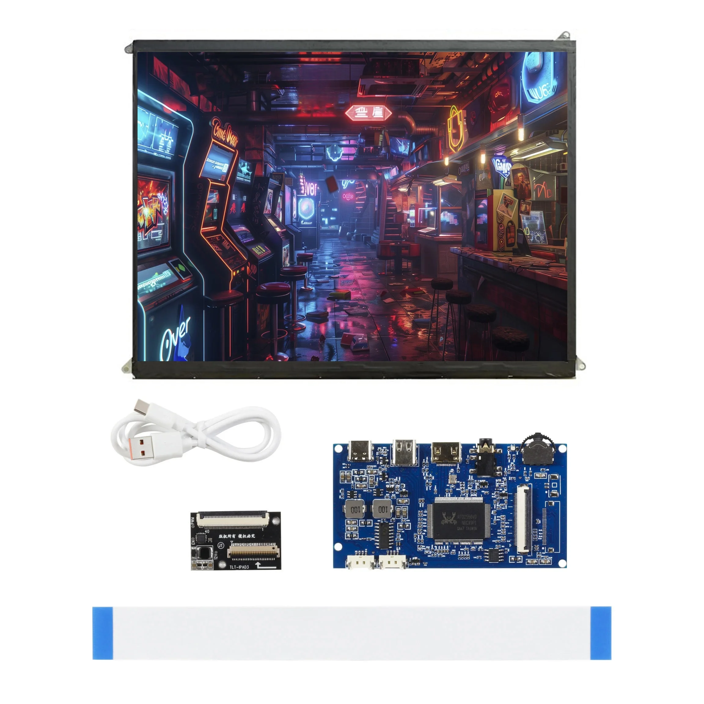 Dla iPad 3/4 9.7 Cal LP097QX1-SPA1 LTL097QL01 DIY IPS 2048*1536 wyświetlacz LCD ekran sterowania monitorem płyta sterownicza — zdjęcie produktu 7