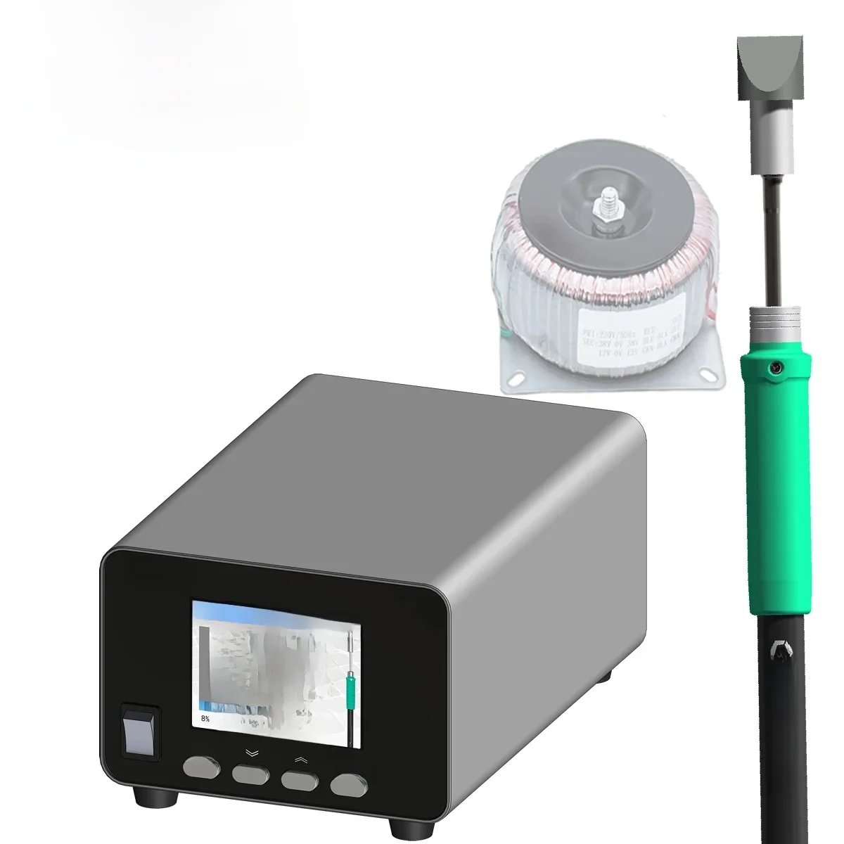 GEEBOON 350W HA310 Wytrzymała stacja lutownicza ze stałą temperaturą Uae Transformator liniowy C470C245 — zdjęcie 2