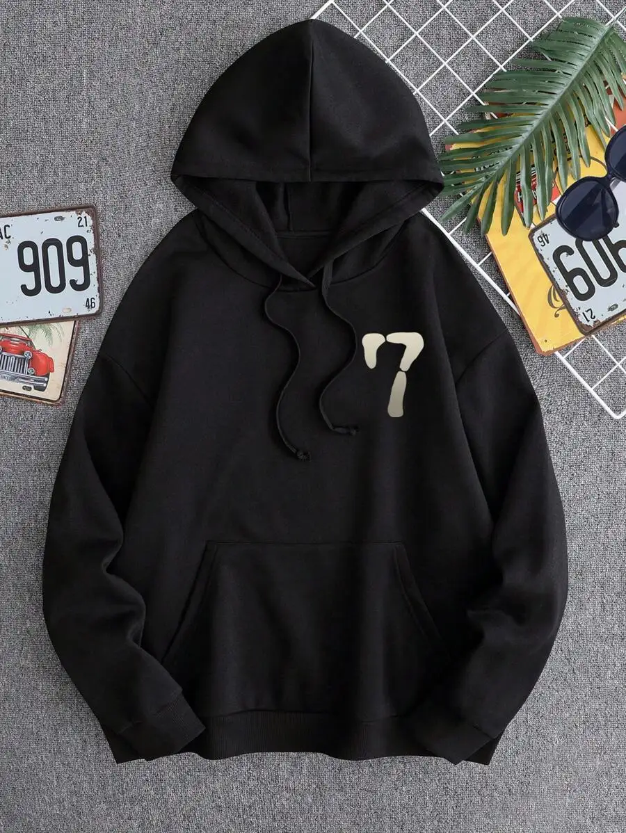 

Men's high-quality street sweatshirts, 2024 new men's y2k element creative printed sweatshirts, autumn Rapper clothing