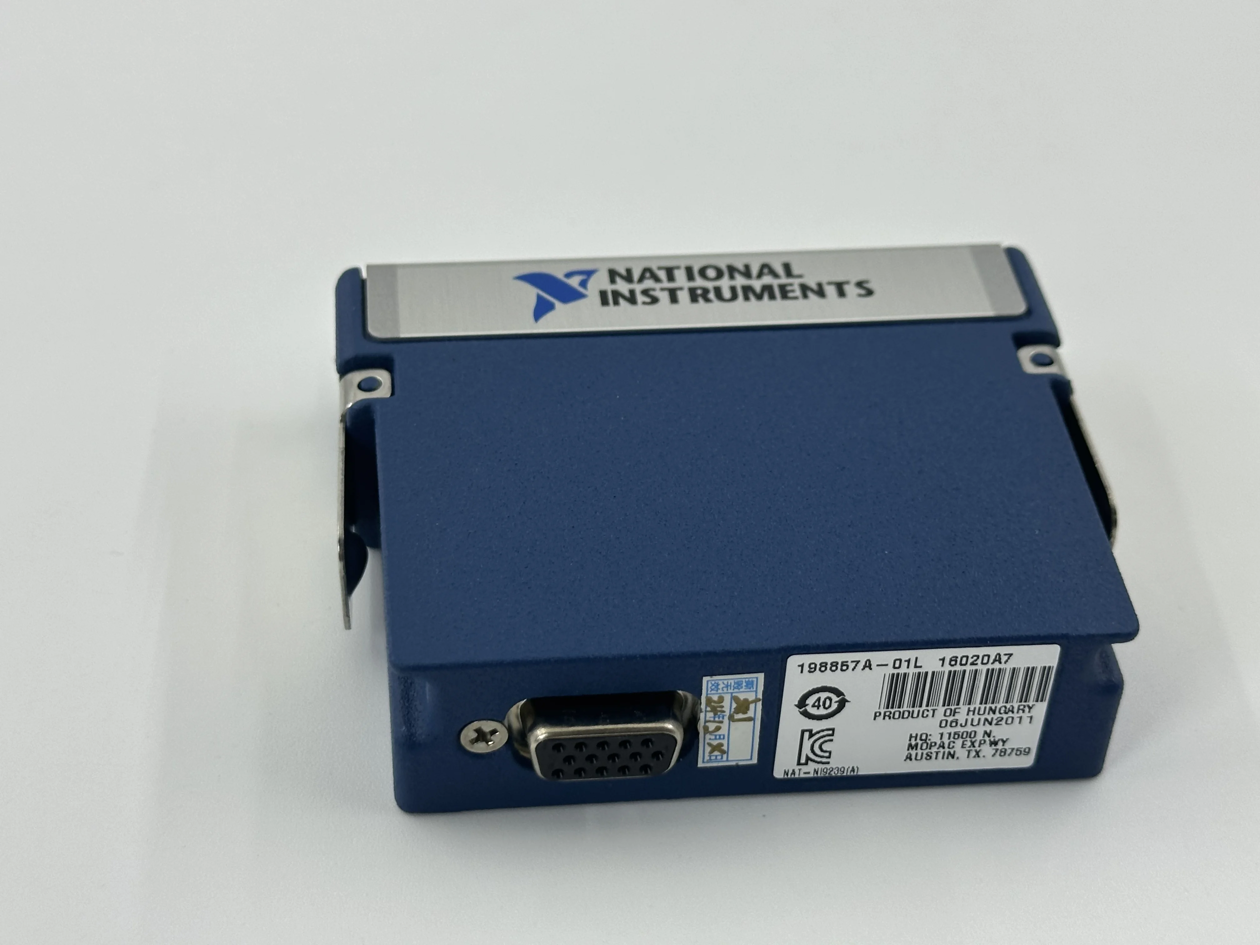 National Instruments NI 9239 4-Channel 10V 24-Bit Simultaneous Analog Input