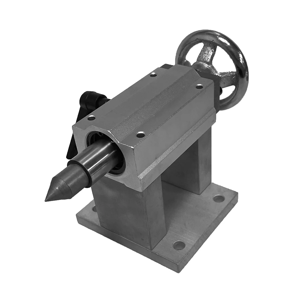 

4 Axis Rotary Engraver Milling Machine Activity Tailstock CNC Parts Center Height 70mm/92mm for Precision Engineering