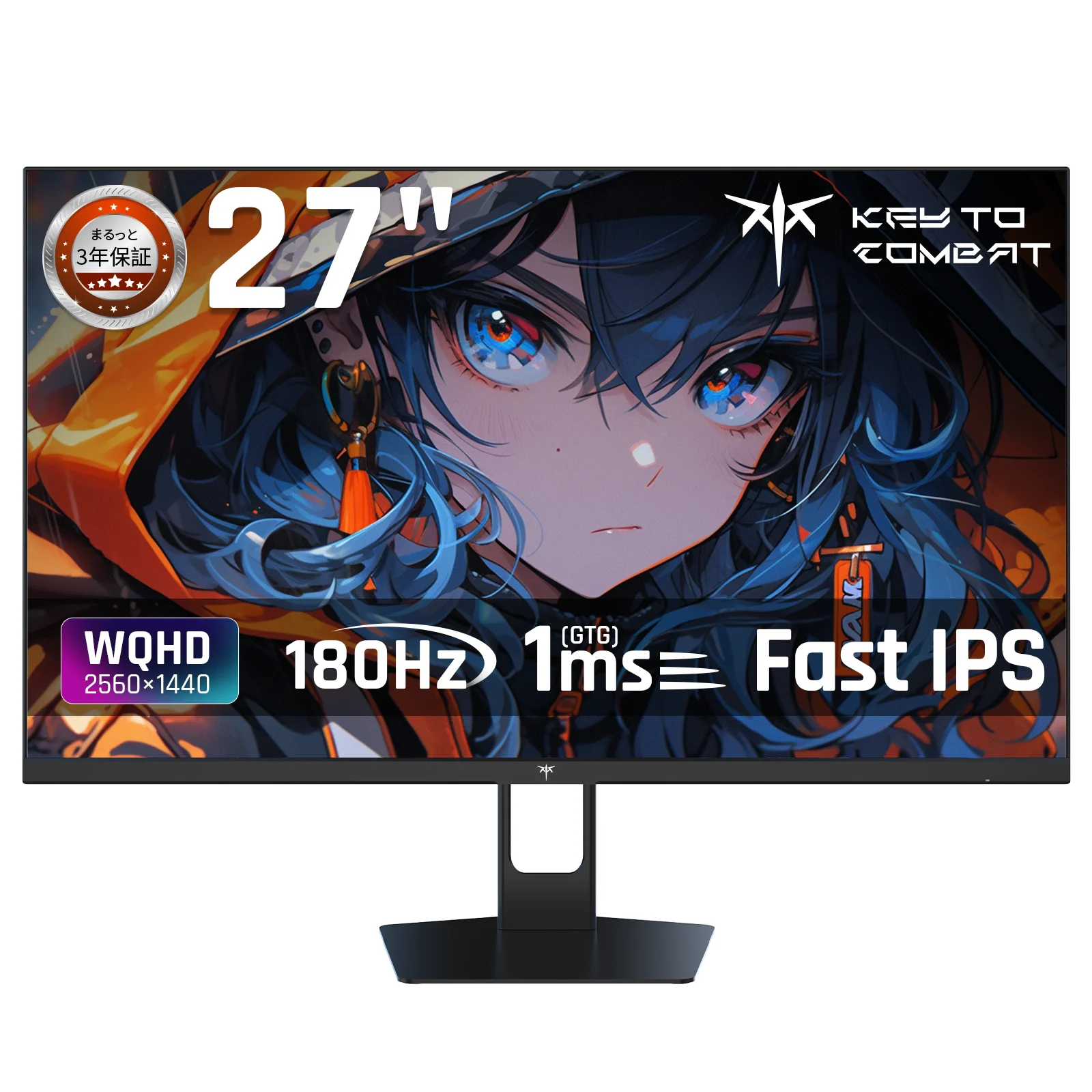 yZ[zKEY TO COMBAT 27C`Q[~Oj^[ WQHD (2560x1440) Fast IPS 200Hz (210OC\j1ms(MPRT) 131%sRGB HDR400 H27T22C