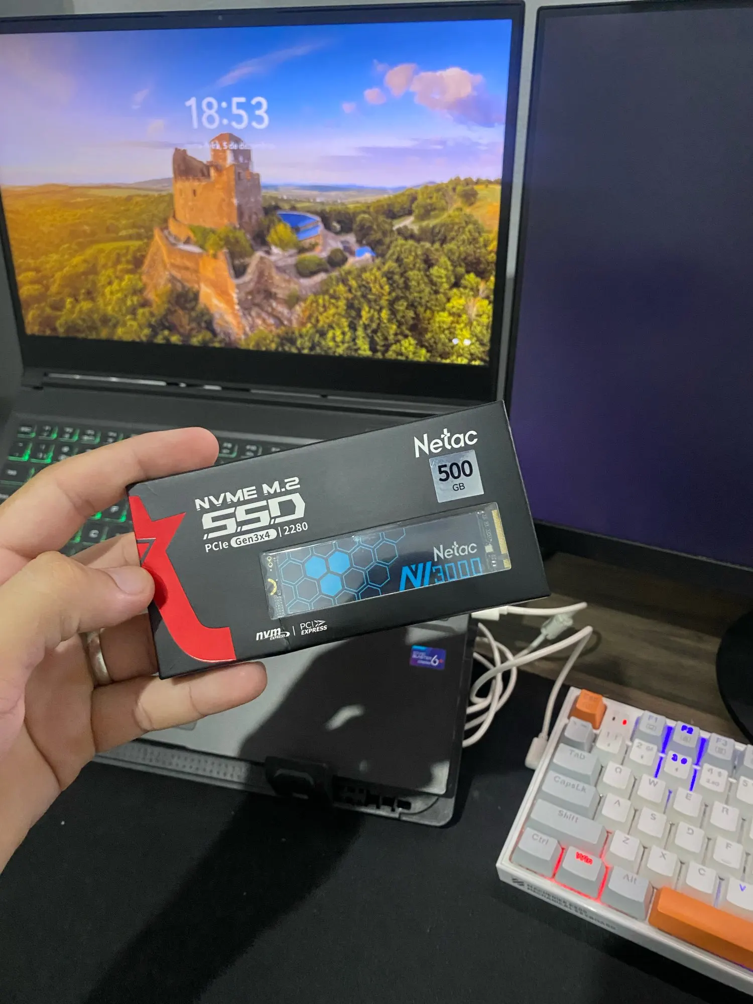 Netac NVMe SSD M2 1TB 2TB 500GB 250GB 3500MB/s SSD PCIe3.0 M.2 2280 SInternal Solid State Drives Disk NV3000 for Laptop Desktop photo review