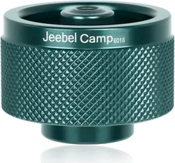 Jeebel Camp-Gasherd-Adapter für Easy Clic Plus-System. Zur Umwandlung von einem Lindal-Ventil vom CV-Bajonett-Typ MSF-1a