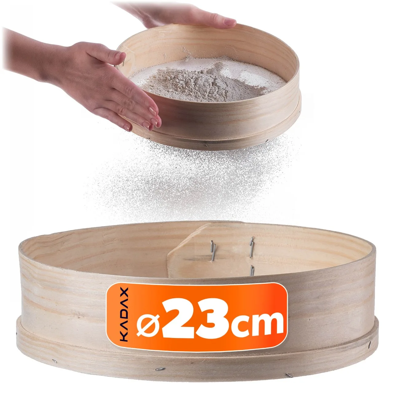 KADAX Sito Rzeszoto voor meelfi 230 mm houten