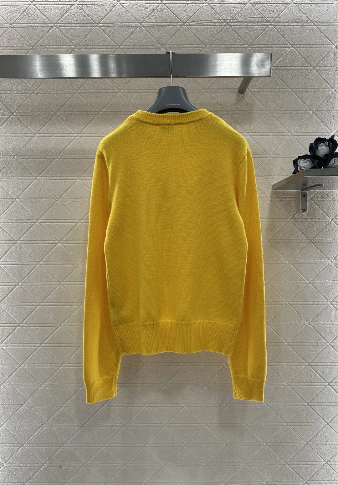 Neuer Damen-Strickpullover mit Rundhalsausschnitt und bedrucktem Kaschmir-Pullover mit bequemem Rundhalsausschnitt