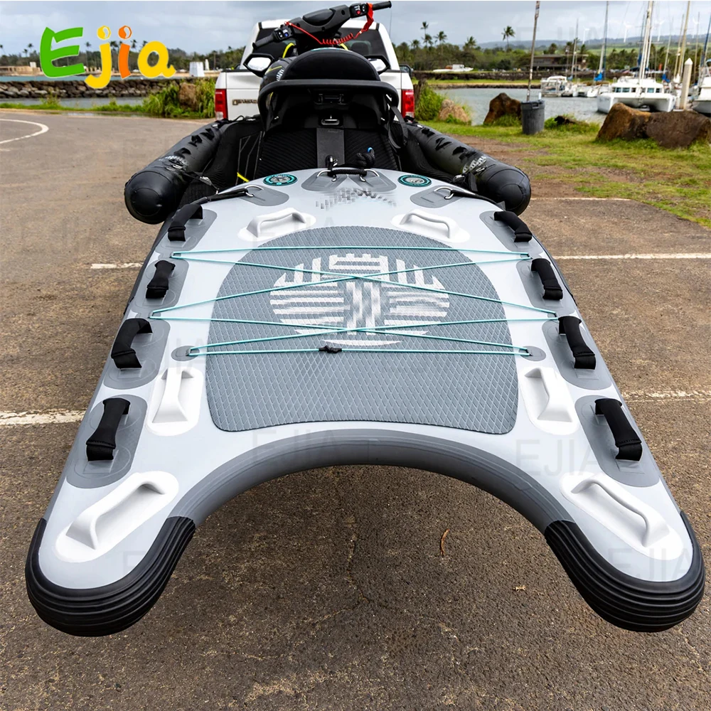 Neuer aufblasbarer Wasserrettungsschlitten, PVC-Jetski-Schlittenbrett mit Drop-Stitle, schnelles Aufblasen, Notfallausrüstung für Seen/Ozeane/Fluss