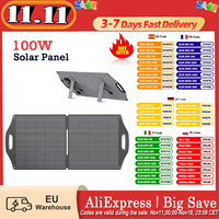 Bigblue Solarpowa 100W Solar Panel Pd 45W Usb-C 18W Usb-A & Mc-4 Ports Ip68