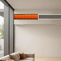 Tuyau de ventilation, longueur 5 m, tuyau de climatisation, tuyau spiralé flexible pour ventilateur de chantier, raccordement de chauffage (30 cm) 1