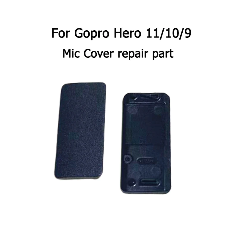 Original New Gopro MIC Microphone Cover Replacement For GoPro Hero 11 Hero 10 Hero9 Black Action camera Repair Part 1pcs