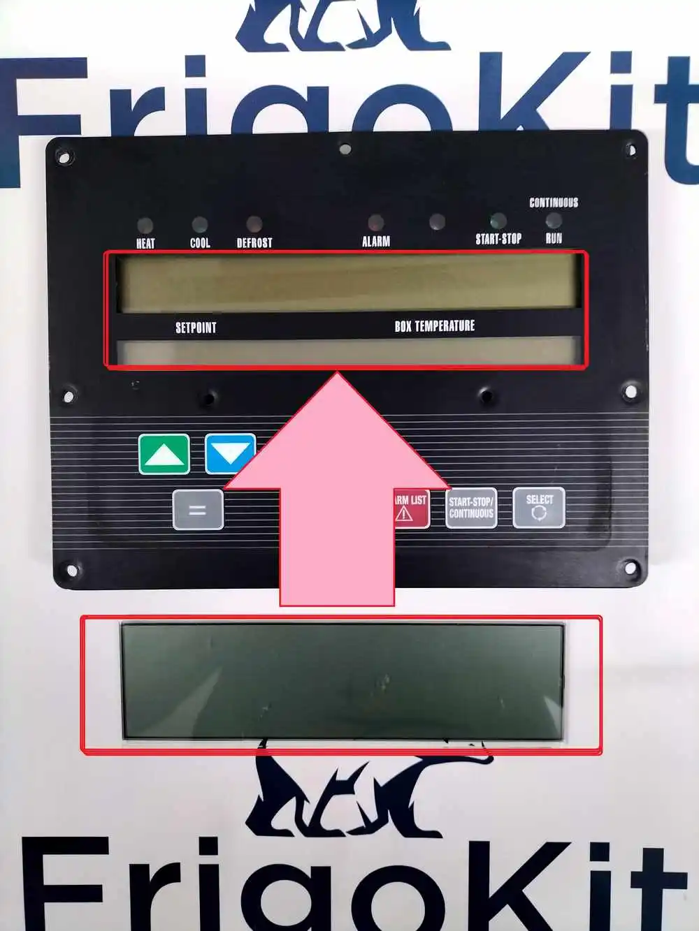 Reemplazo de pantalla LCD TRP para CARRIER VECTOR 91-00312-02