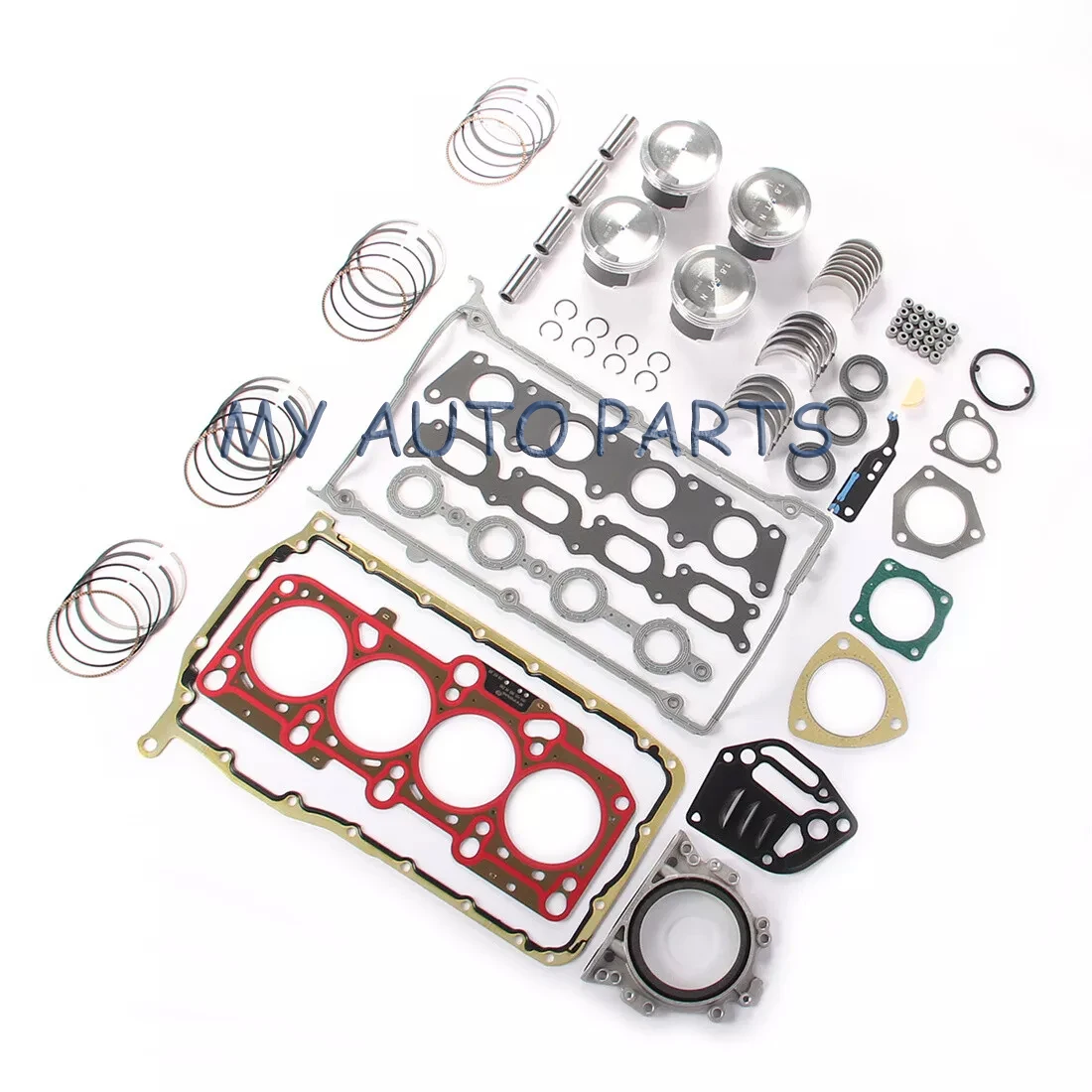 1.8T Engine Gaskets Overhaul Rebuilding Kit Overhaul Kits For VW Jetta Mk4 Passat AUDI A4 AWP