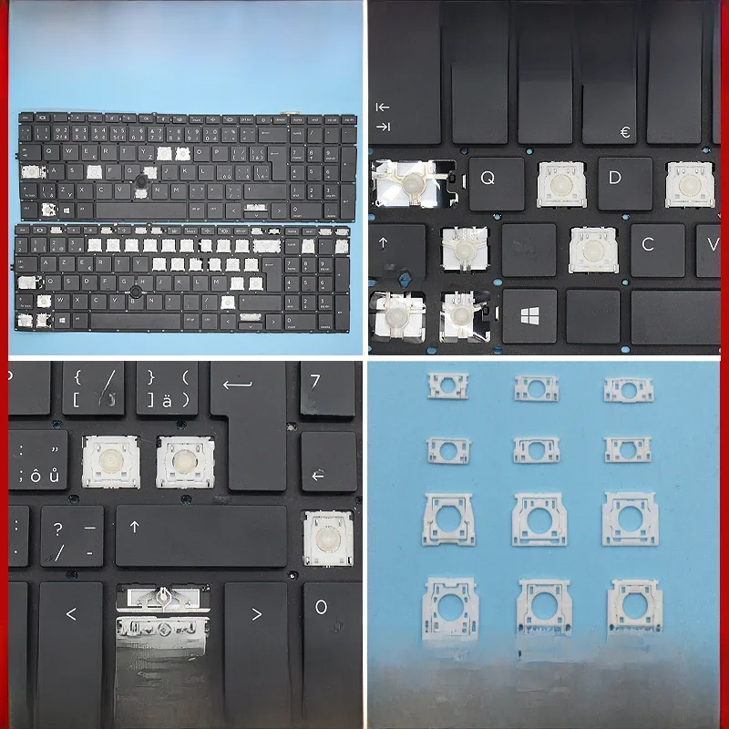Zamienniki klawiszy z mechanizmem nożycowym do HP ZBook Firefly 15 G8 15 G7, nakładki na klawisze, brelok do klawiatury — zdjęcie produktu 7