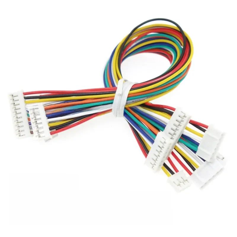 10 SZTUK PH2.0 Przewód elektroniczny PH 2.0mm Podwójna głowica Przewód zaciskowy 10cm/20cm/30cm Kabel 26awg Ten sam / odwrotne złącze boczne — zdjęcie 2