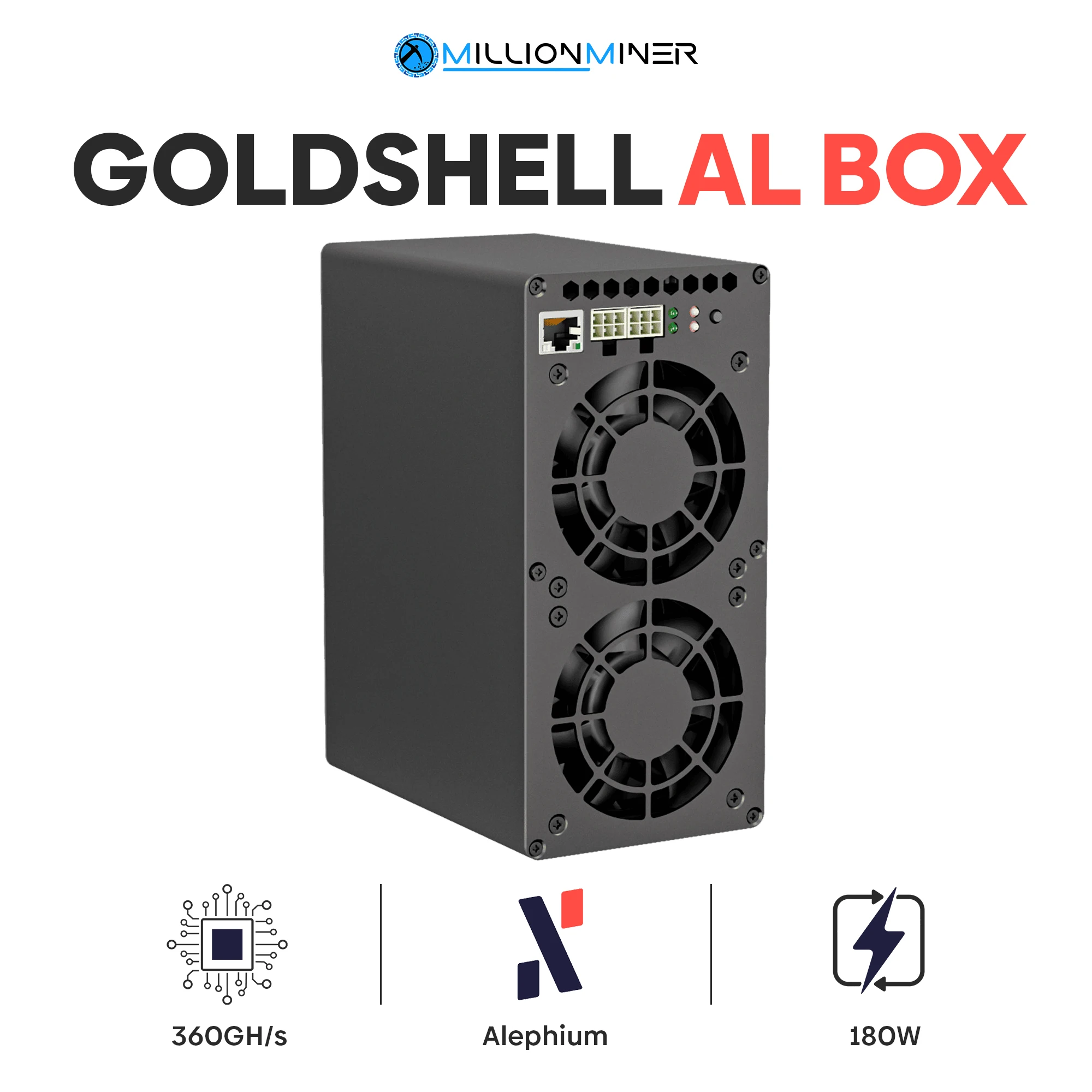NOVA Oferta Concha dourada AL Box Alephium