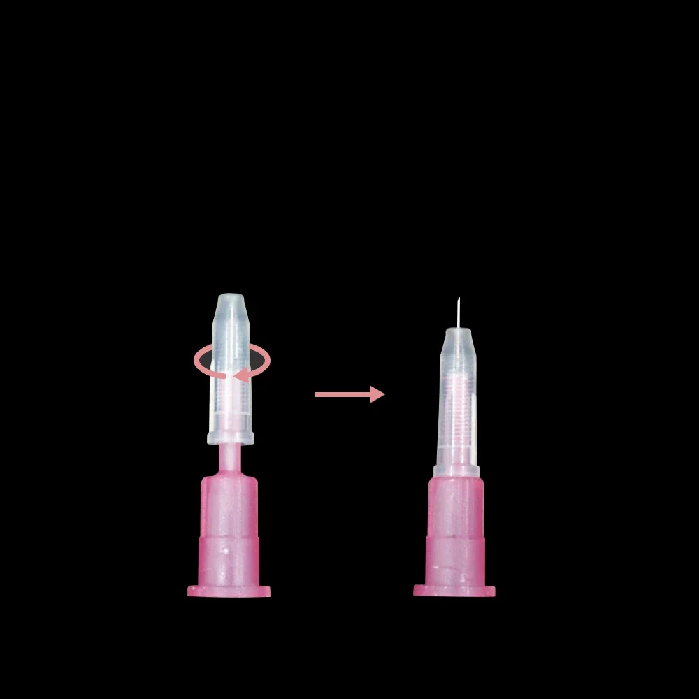 31G 4mm regulowana mała igła jednorazowa 31G medyczna mikroplastikowa wtryskowa kosmetyczna sterylna igła narzędzie chirurgiczne — zdjęcie 2