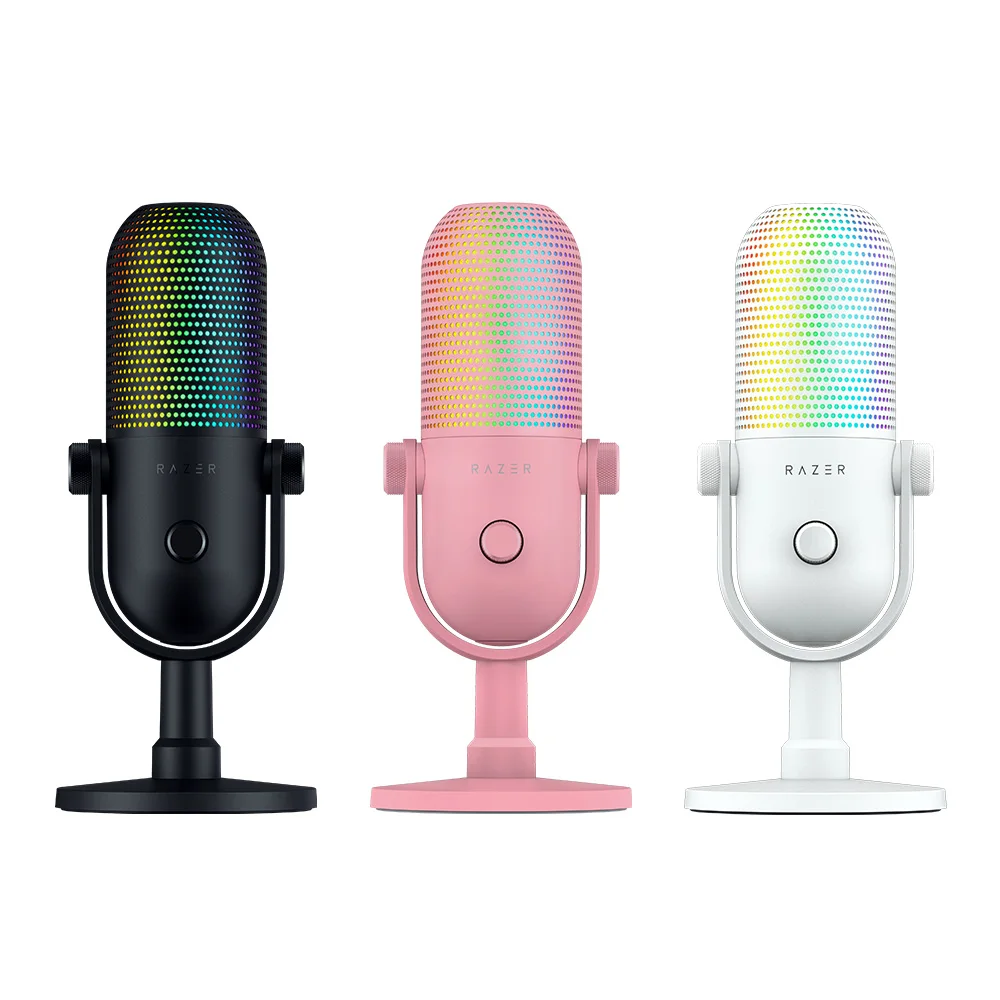 Razer Seiren V3 Chroma Searen V3 Chroma USB Mike Compact Design Streaming/ASMR/YouTube