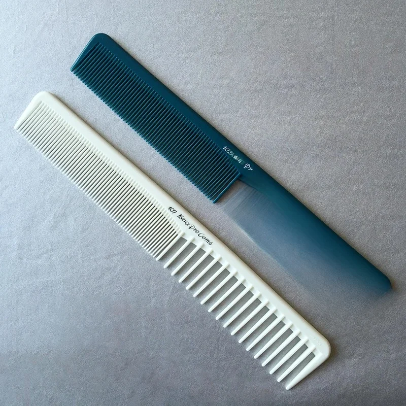 Peigne professionnel pour coupe de cheveux antistatique tête plate brosse pour coupe de cheveux outils de Salon accessoires de coiffure