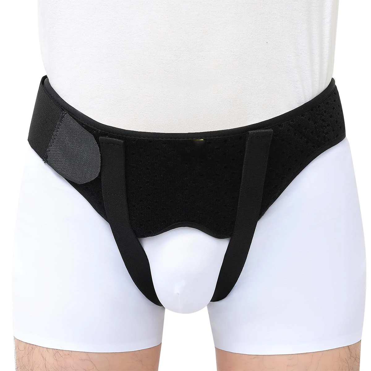 Men's Inguinal Hernia Belt With Double Inguinal Hernia Or Sports Hernia Belt With 2 Detachable Compression Pads