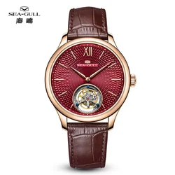 Seagull Luxury Master Series Men Watch Guilloche Silicon Hairspring Tourbillon Top Brand Manual Mechanical Watch 2024 New 8841