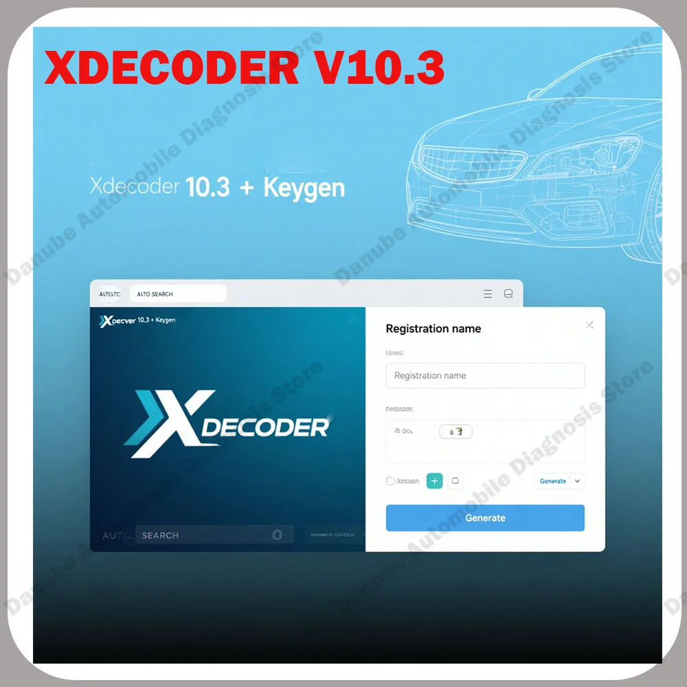 

Latest Car Repair Software XDecoder 10.3 DTC Remover DTC OFF Delete Software Disable Error off DTCRemover for many Laptops