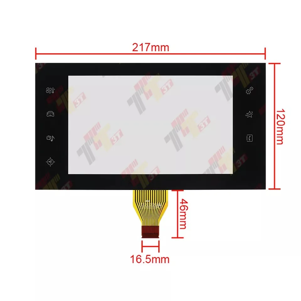 

7" Touch Screen Digitizer for Peugeot 308 308S Radio Navigation 2013-2017