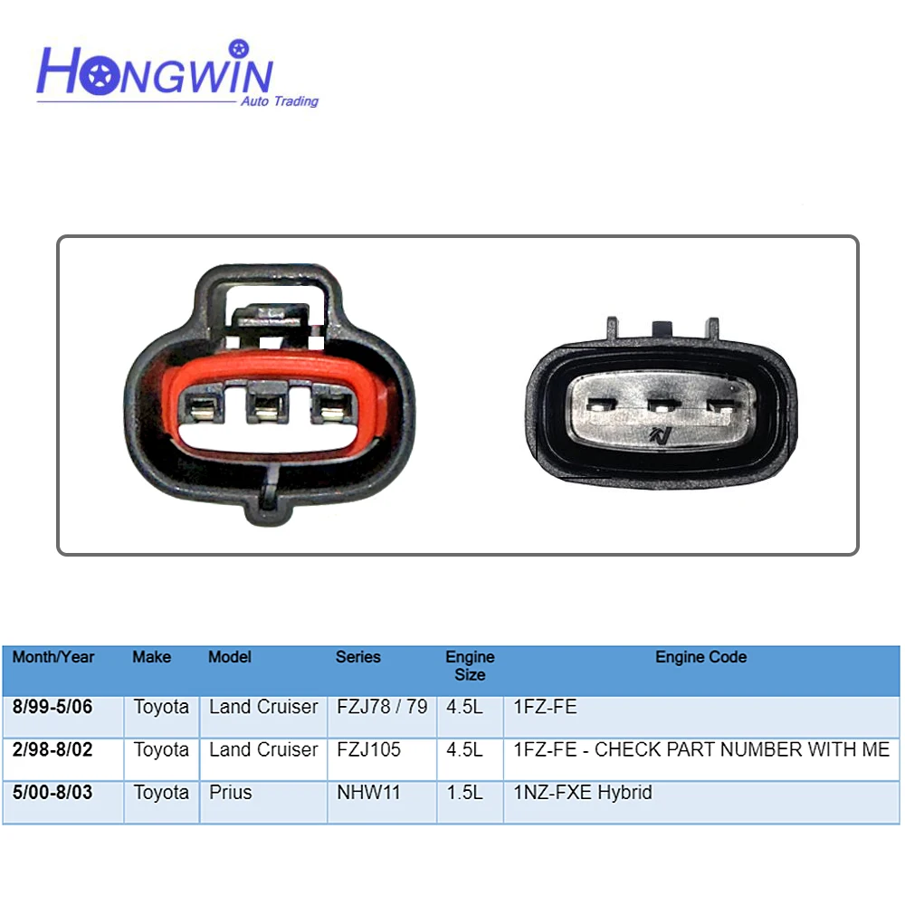 Conector de enchufe del Sensor de mapa de presión del colector de admisión de aire para Toyota Prius Land Cruiser FZJ78 79 FZJ105 NHW11 89421 Lexus