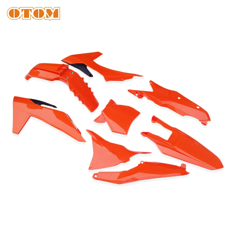 OTOM Motorcycle 2023 Full Plastic Kit Body Fairing Cover Fuel Tank Fender Mudguard Side Panel Plate Guard For KTM SX SXF XC XCF