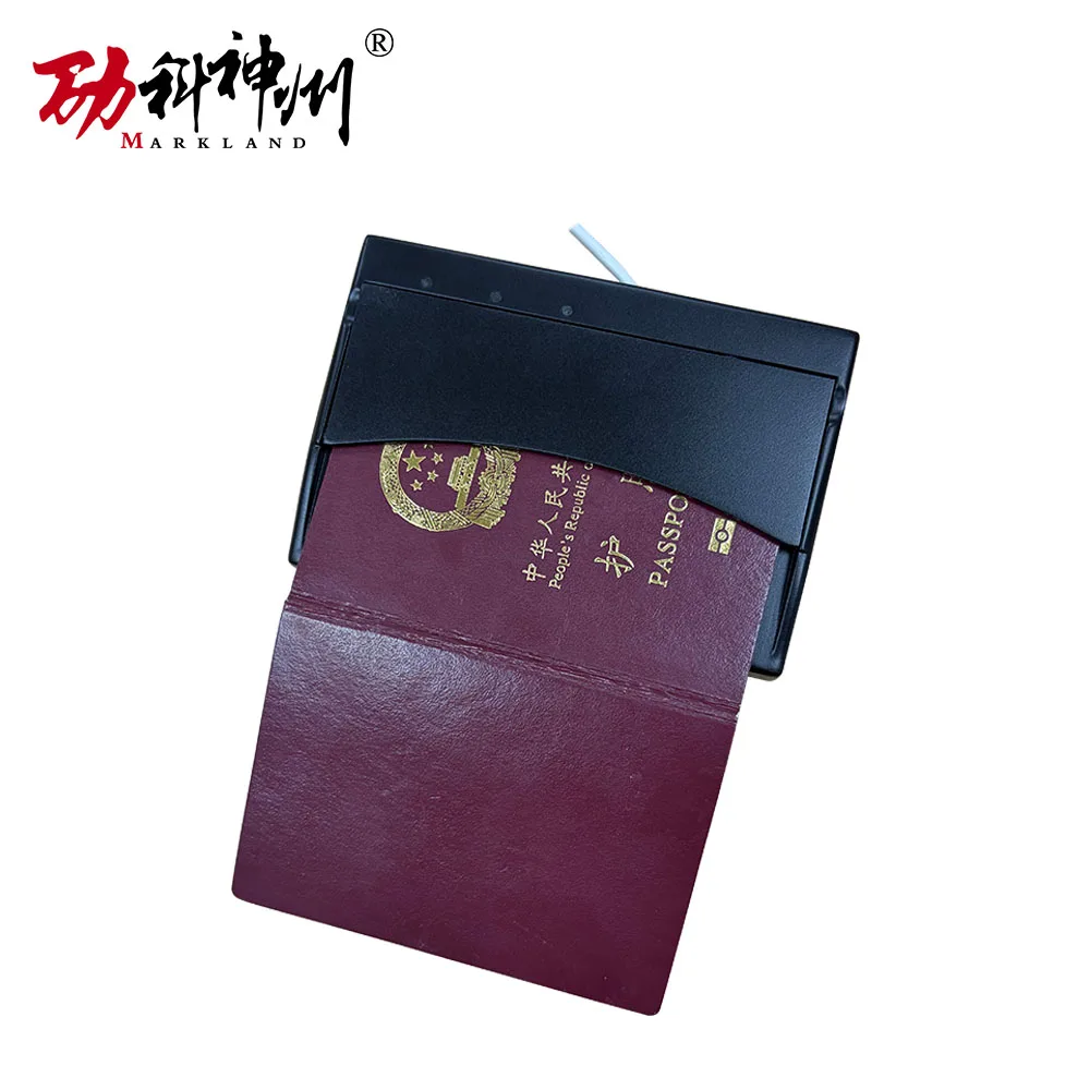 Scanner de passeport USB demi-page, émulation du clavier MRZ, aucun pilote requis