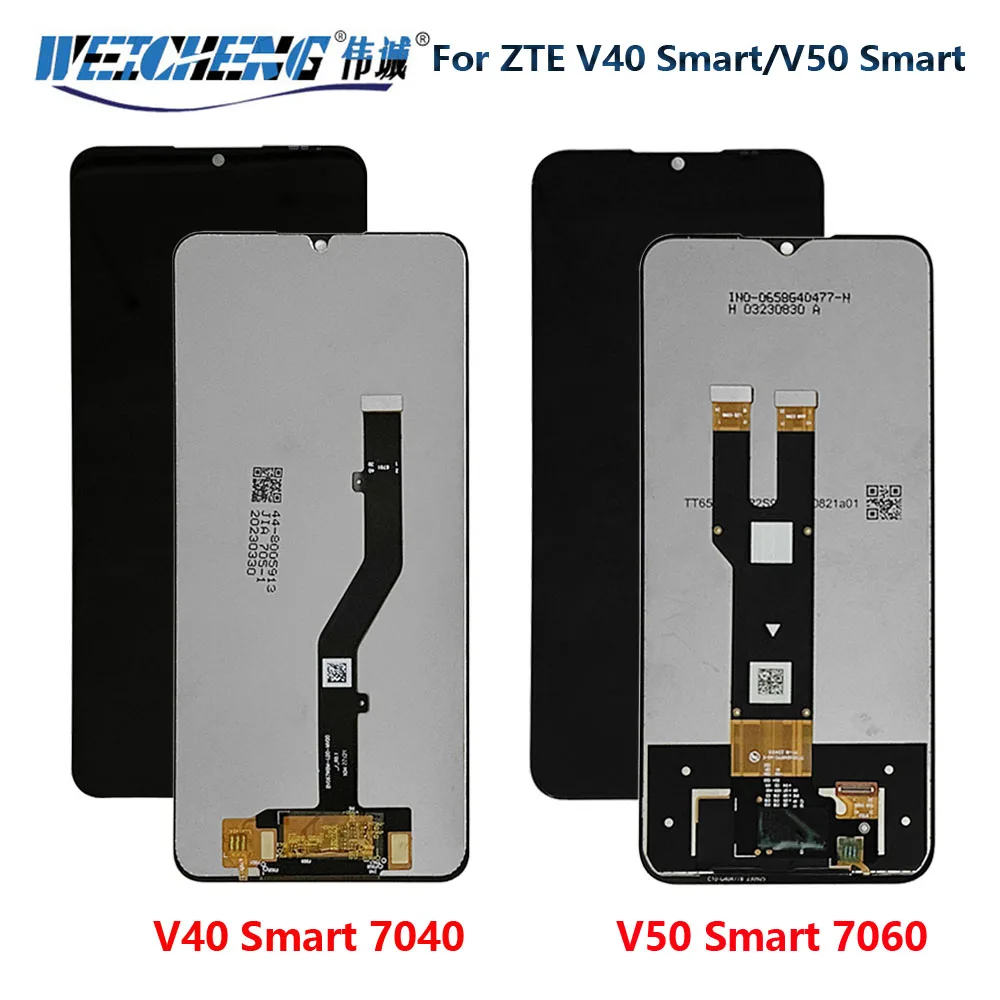 Tested LCD For ZTE Blade V40 Smart 7040 A7040 LCD Display+Touch Screen Assembly Replacement For ZTE Blade V50 Smart 7060 LCD