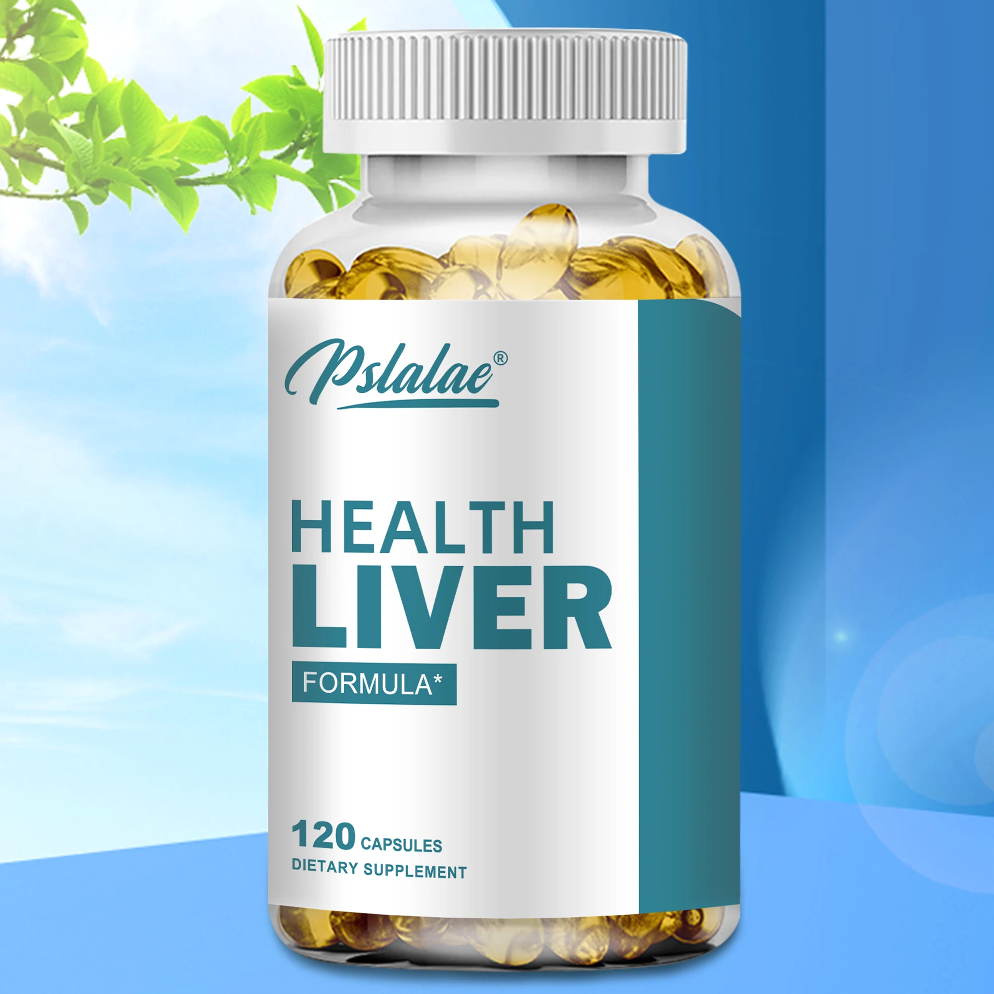 Liver Supplement - with Artichoke, Milk Thistle, and Dandelion Extracts - Supports Detoxification and Cleansing - 120 Capsules