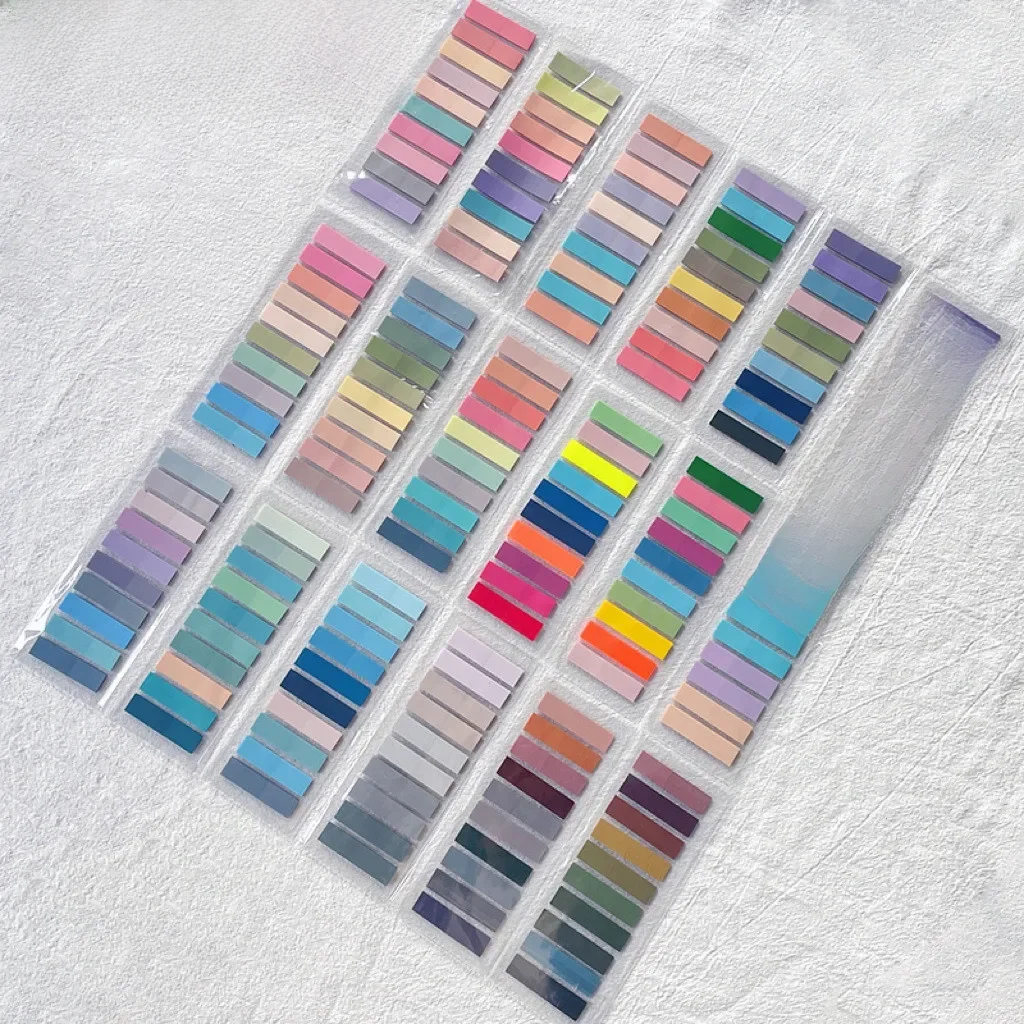 KindFuny Set Transparente Haftnotizen Selbstklebende Lesezeichen Anmerkungen Lesebuch Klare Tab