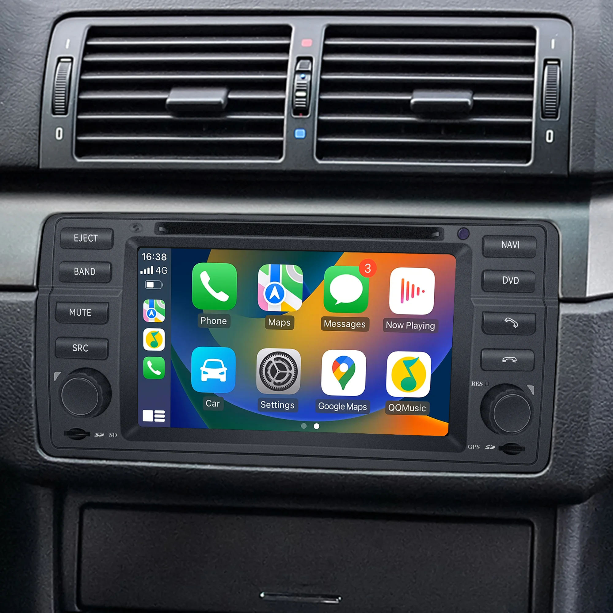 

Autoradio Android For BMW E46 Touch Screen Radio Stereo Head Unit Wireless CarPlay Android Auto WiFi Backup Cameras Gps Navi BT