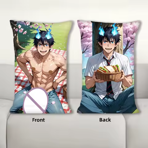 Anime Pillow Rin Okumura Dakimakura Nsfw Half body Cartoon Pillow Core Double Side Print